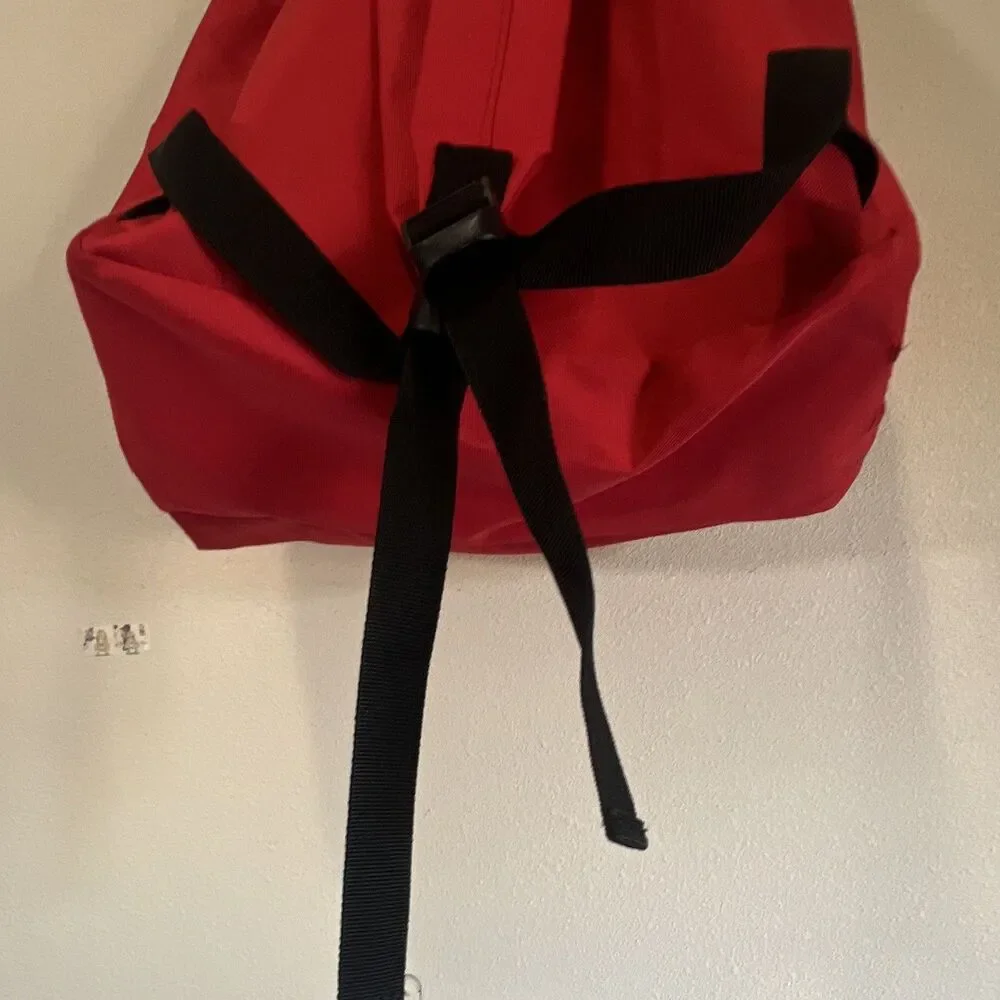 Search & Rescue 15L Red/Black Nylon Backpack 1 Pocket